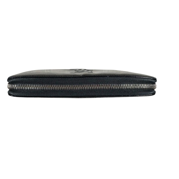 YSL Belle Du Jour Black Patent Leather Zip-Around Continental Wallet - Picture 5 of 12